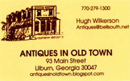 Antiques in Old Town in Lilburn, Georgia
