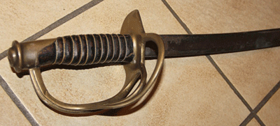 A fake Ames cavalry sword, $50-$100.