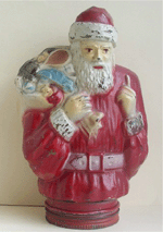 Santa Candy Container