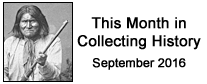 This Month in Collecting History - September 2016