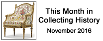 This Month in Collecting History - November 2016