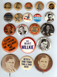 Political Button Collecting and Reproductions