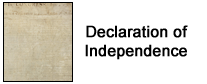 Declaration or Independence