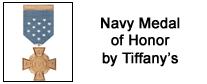 Navy Medal of Honor by Tiffany's