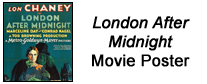 London After Midnight Movie Poster