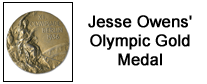 Jesse Owens' Olympic Gold Medal