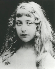 Agatha Christie as a child.