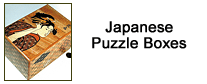 Japenese Puzzle Boxes