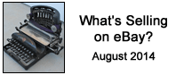 What's Selling on eBay? - August 2014